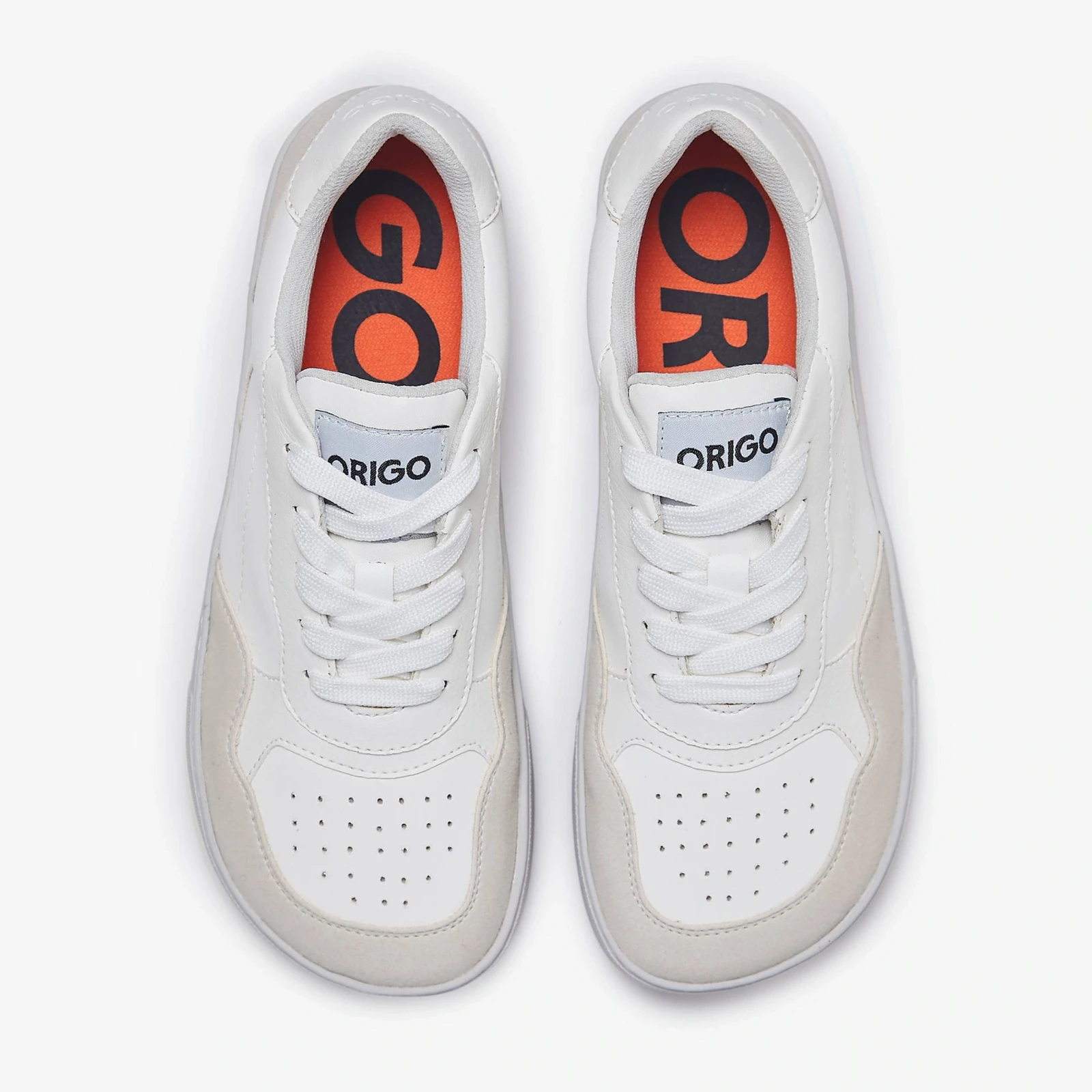 Босоногие кеды Origo Modern Retro Sneaker — белый, фото 2