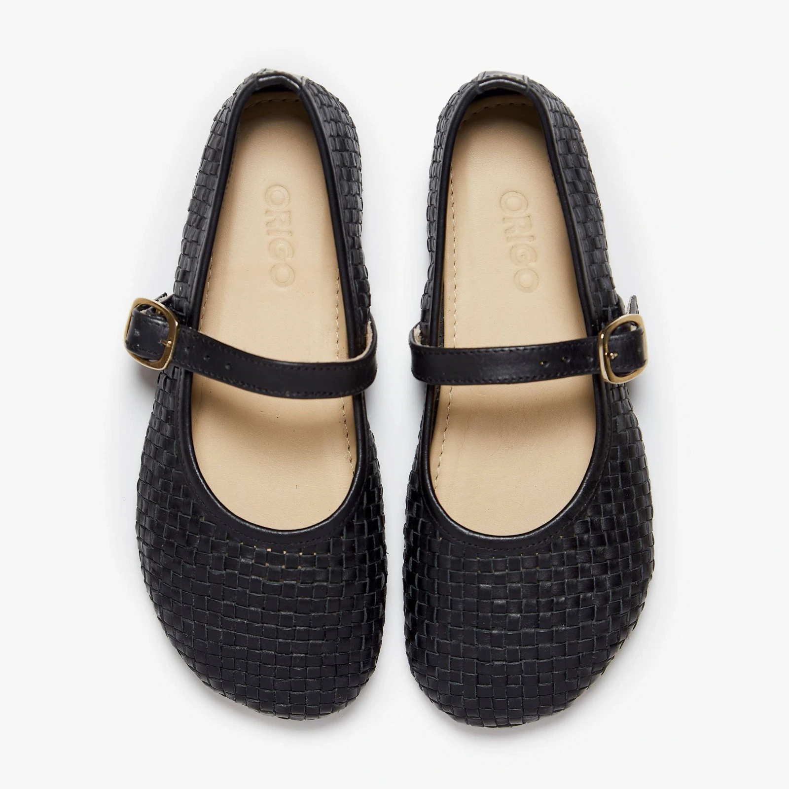 Босоногие туфли Origo Intreccio Mary Jane — чёрный, фото 3