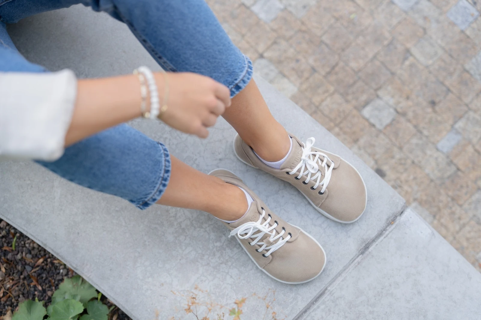 Кроссовки Ahinsa Vida Barefoot — песочный, фото 15