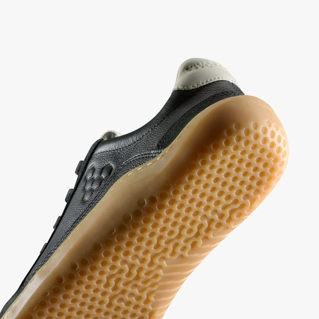 Кроссовки Vivobarefoot Gobi II Sneaker Leather — женская модель, чёрный, фото 7
