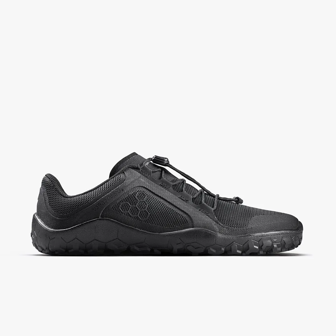 Кроссовки Vivobarefoot Primus Trail FG 3.5 — мужская модель, чёрный, фото 2