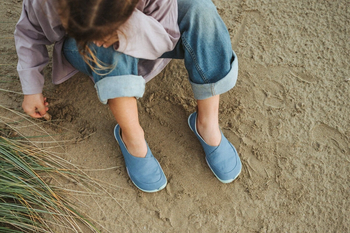Босоногие слипоны Wildling Kami для детей — Mizu, фото 2