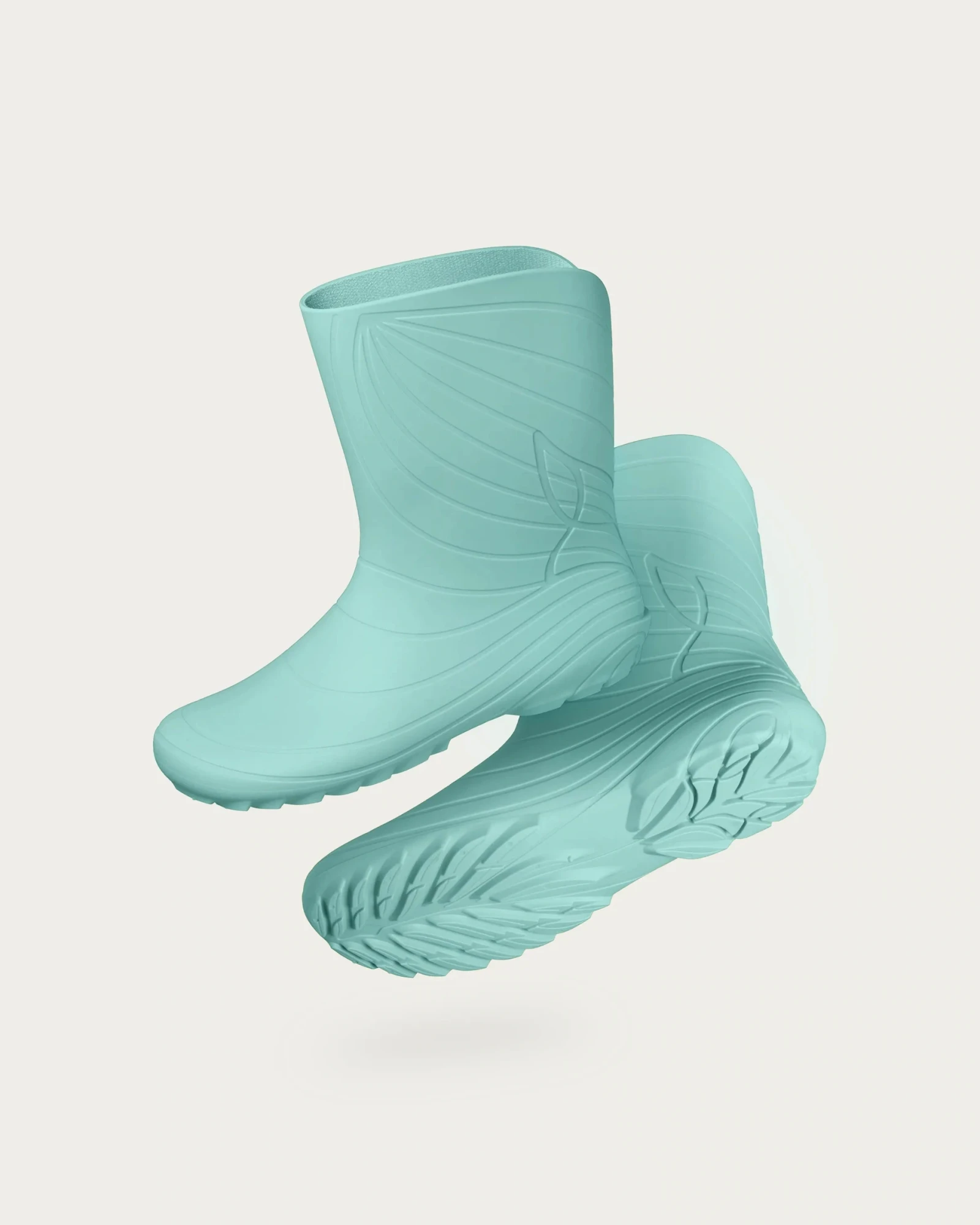 Босоногие резиновые сапоги Wildling Ranidae — мятный